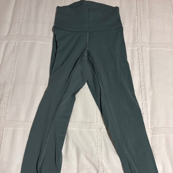 Lululemon Align Leggings — Size 4 (Teal/Deep Green) - Picture 1 of 3